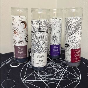 Set of 4 Ritual Candles 9oz